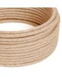 Ronde flexibele electriciteit textielkabel van jute RN06