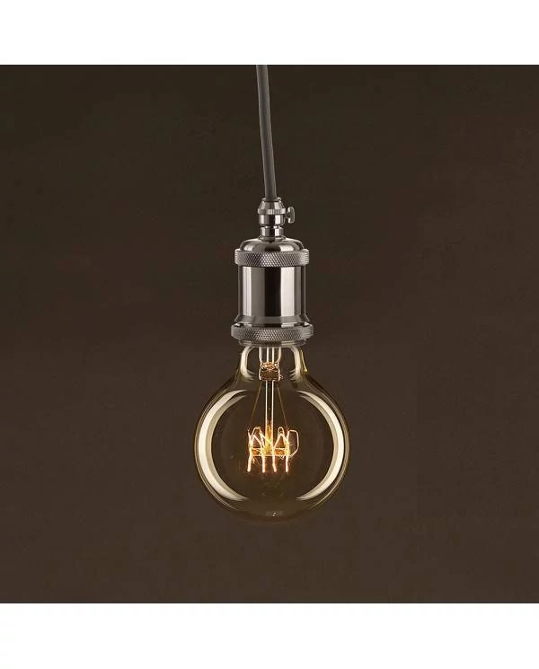 Fermaluce Filè verstelbaar spotje met Tub-E14 metalen kap, wand- of plafondlamp voor Filè-Systeem