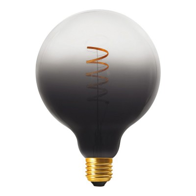 XXL Bol G125 Pastel Dark Shadow-lijn LED lichtbron met spiraal filament 4W E27 Dimbaar 1900K