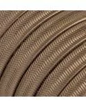 Met textiel omweven 220 V prikkabel, cipria viscose CM27