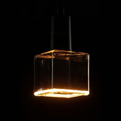 LED-lichtbron Cube Clear Floating-Collectie 6W Dimbaar 1900K