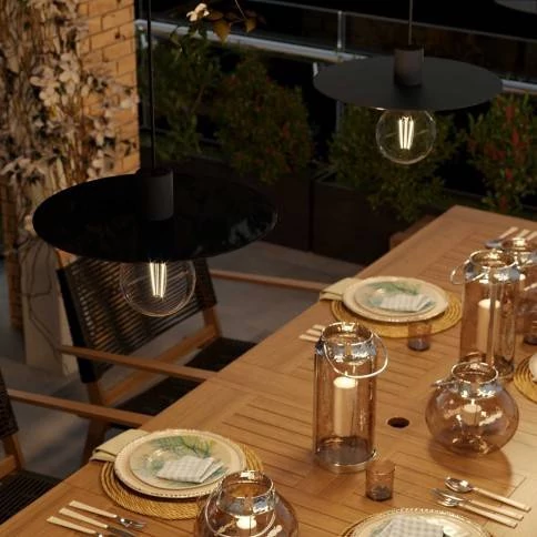 XXL Rose-One Smart ronde rozet, 400 mm diameter met 14 gaten - compatibel met voice assistants - PROMO