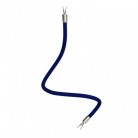Kit Creative Flex flexibele buis bekleed met marineblauwe RM20 stof met metalen eindstukken