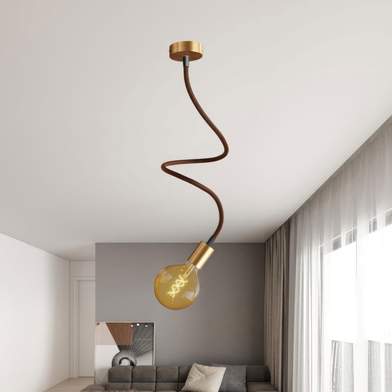 Creative Flex 90 cm wand- en plafondlamp