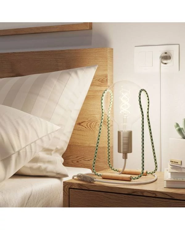 Mini Lamp GU1d0 met Snake-bedrading