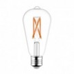 LED SMART WI-FI lichtbron Edison ST64 transparant met gloeidraad 6.5W E27 dimbaar