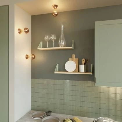 Fermaluce Vintage, metalen wand- of plafondlamp
