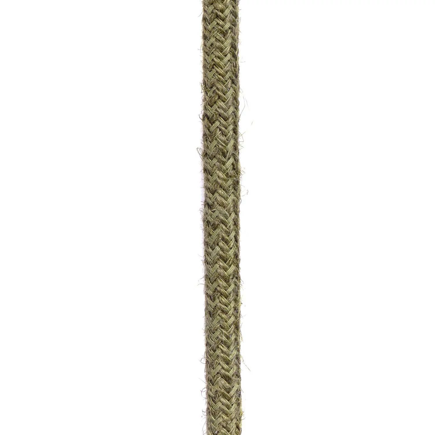 Ronde Elektriciteitskabel bekleed met Jute, Effen Stof - Schorsbruin RN26