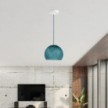 Dome Lampenkap in vezel - 100% handgemaakt