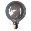 4 Pendels Cage Lamp Globe