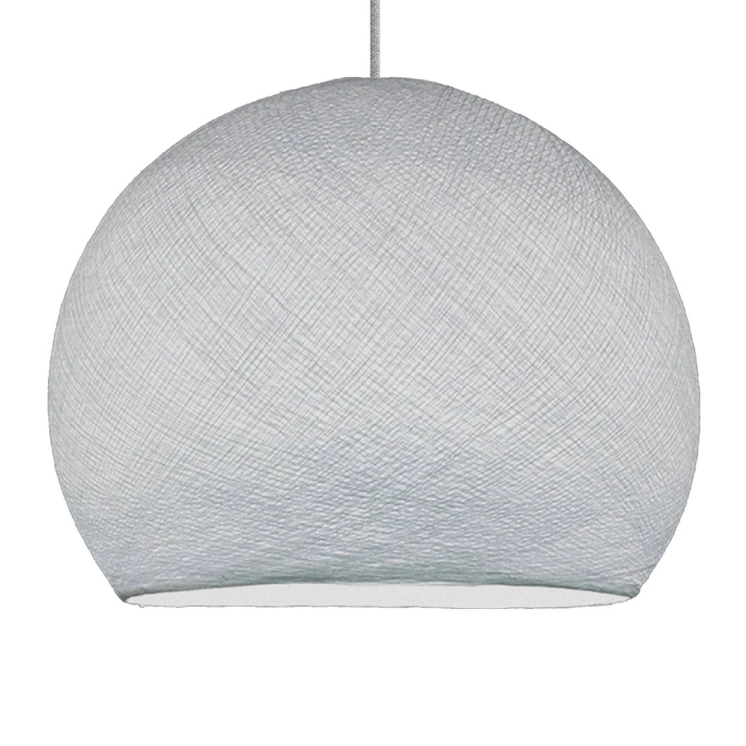 Hanglamp met hangemaakte Dome Lampenkap