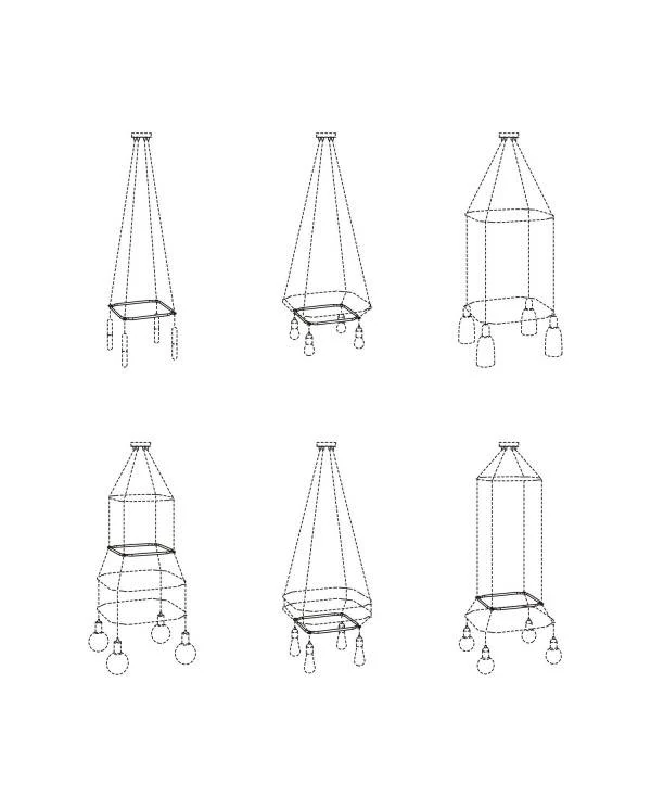 Fermaluce metalen lamp met Idra LED lichtbron