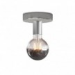 Fermaluce metalen lamp met Globe LED lichtbron