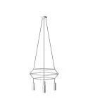 4 Pendels 3 Ringen Cage Tub-E14 Lamp