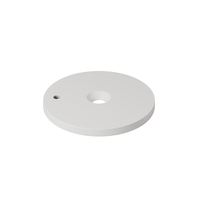 Metalen ring voor wandmontage MAG-Y - Mat wit