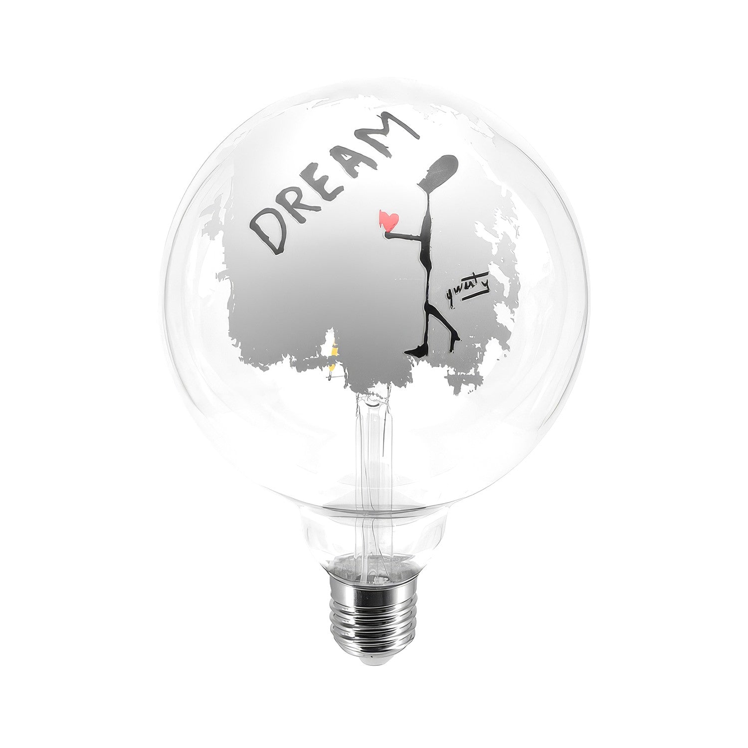 Lampadina LED Tattoo Dream G125 4,5W 470Lm E27 2700K Dimmerabile