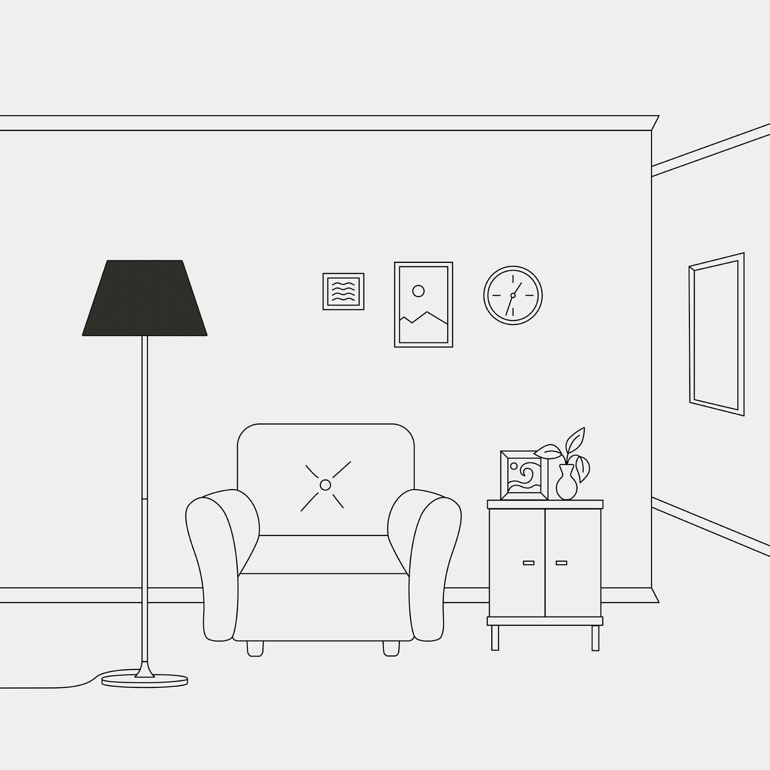 Paralume Impero M in tessuto per lampada da tavolo o applique con attacco E27 - Made in Italy - Cinette nero interno Oro