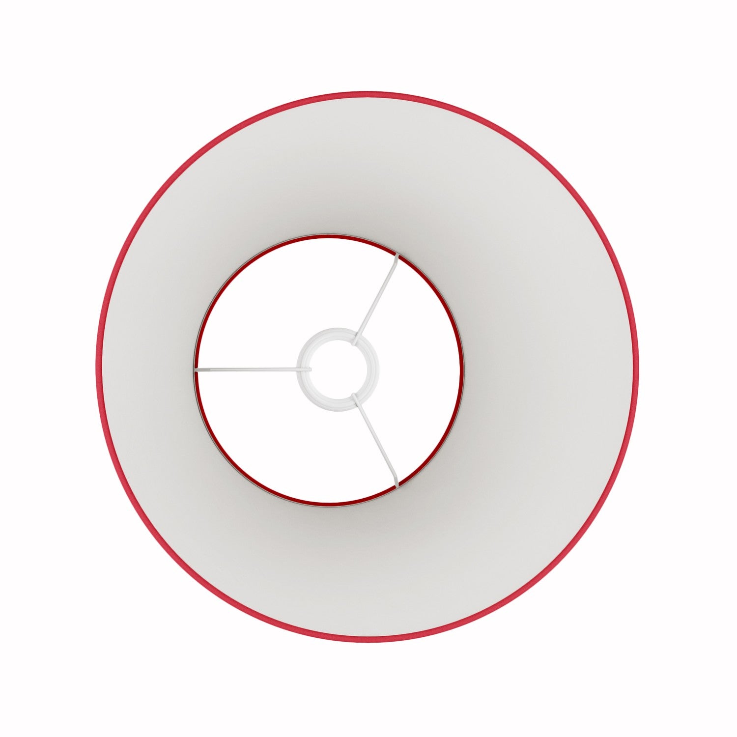 Paralume Impero M per sospensione con attacco E27 - Made in Italy - Teletta Rosso