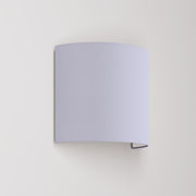 Applique Ventola con paralume in tessuto Teletta lilla - Made in Italy