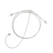 Cavo di connessione tra paralumi con forma a T - Marina - Bianco sabbia