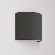 Applique Ventola con paralume in tessuto - Made in Italy - Teletta Antracite