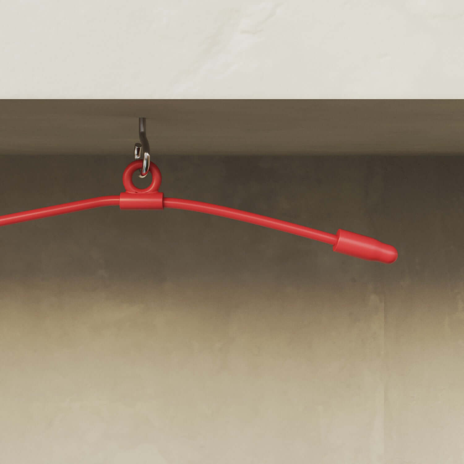 Catena luminosa 6 punti luce da esterno IP67 Rosso stella marina - Marina6