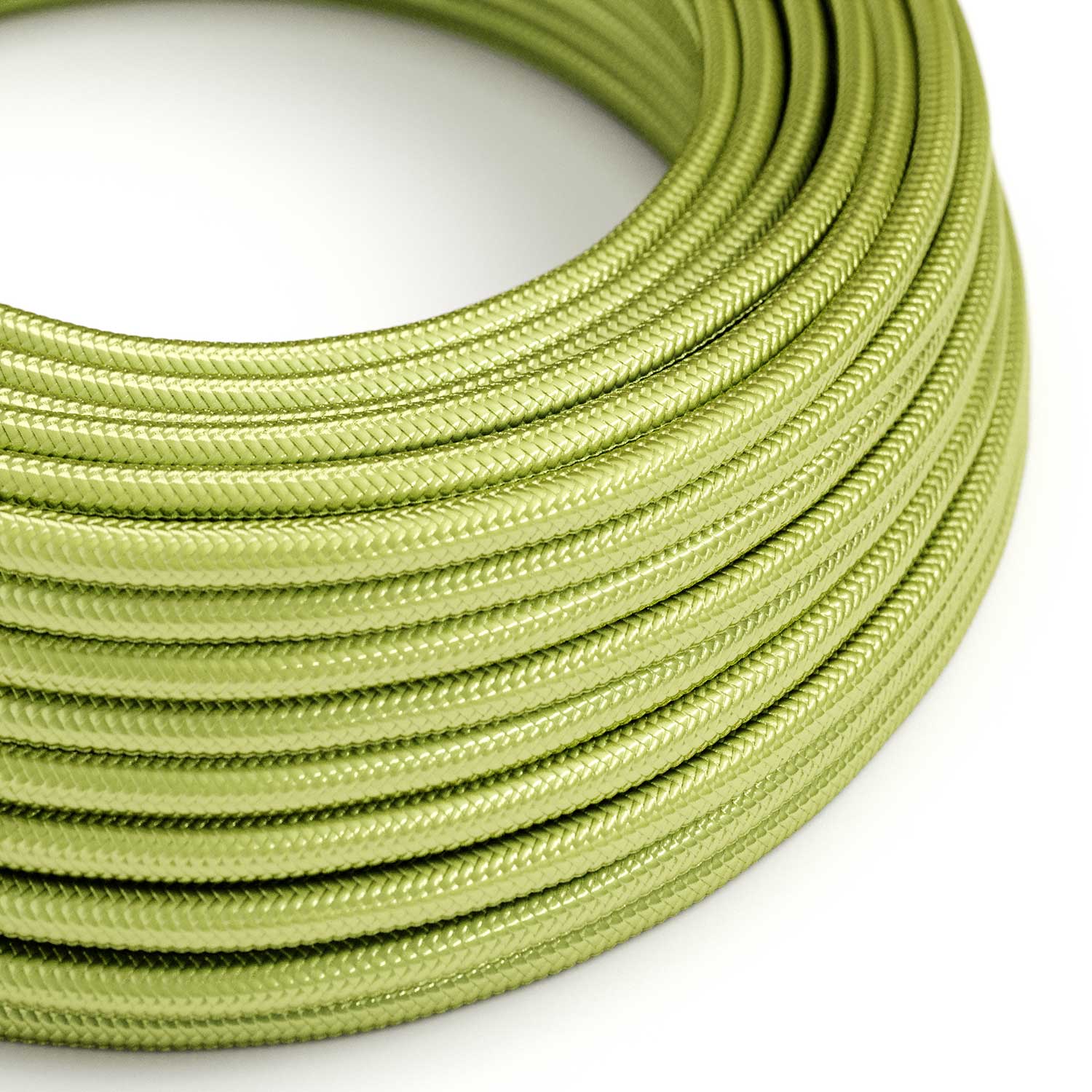 Cavo colorato per illuminazione Verde Kiwi - L'Originale Creative Cables, la scelta migliore per le tue lampade - RM32 - Creative Cables