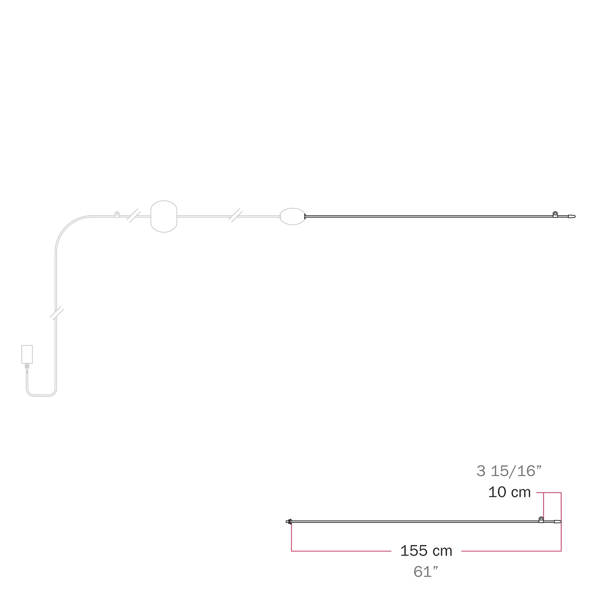Cavo di chiusura - Marina - Desert brown