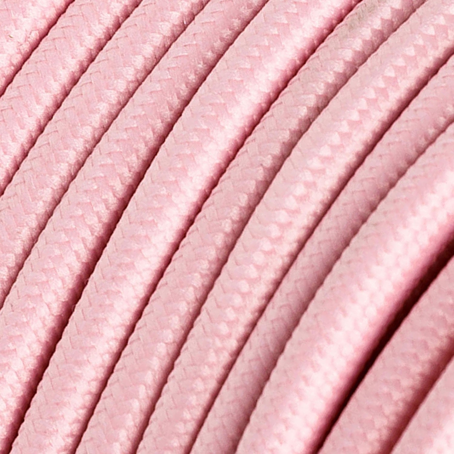 Cloth Covered Wire - Pink Rayon RM16 - UL Listed