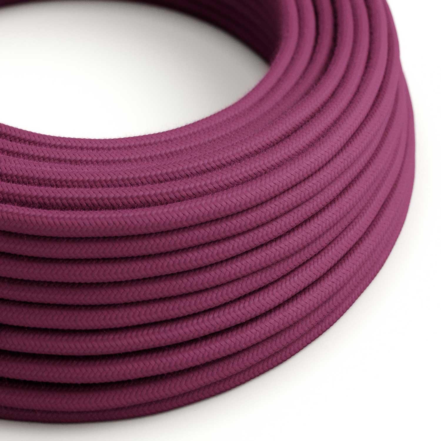 Cloth Covered Wire - Raspberry Cotton RC32 - UL Listed
