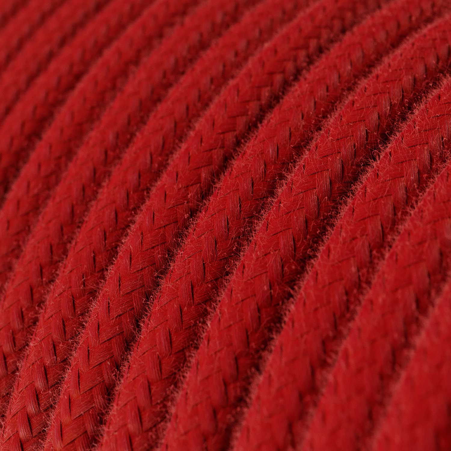 Cloth Covered Wire - Red Cotton RC35 - UL Listed