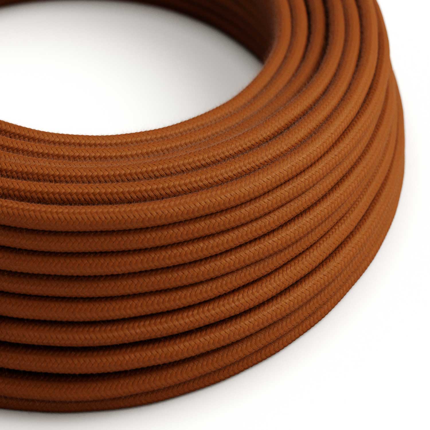 Cloth Covered Wire - Rust Cotton RC23 - UL Listed