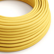Cloth Covered Wire - Yellow Rayon RM10 - UL Listed