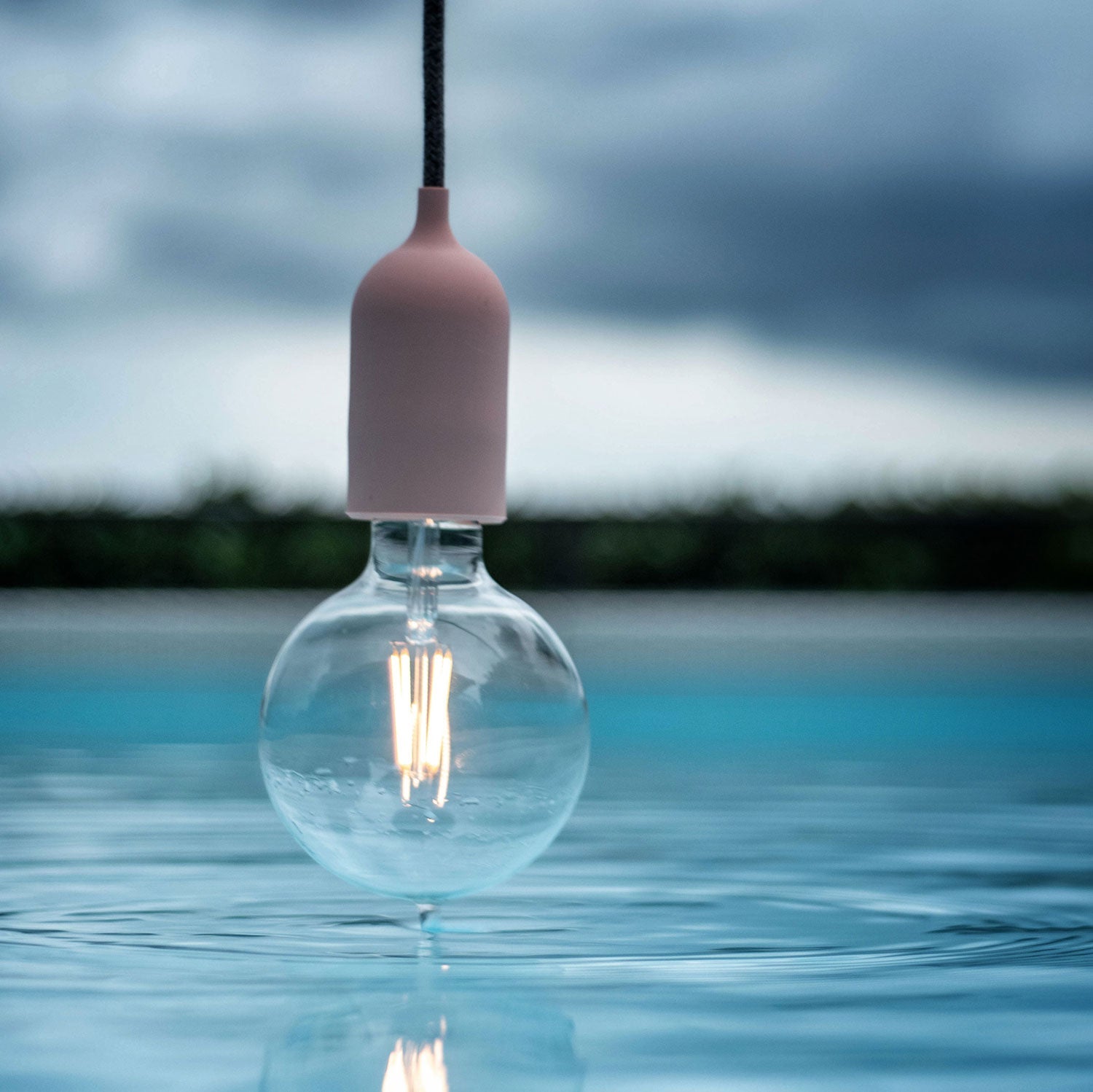 EIVA PASTEL Kit Portalampada IP65 per Esterno in Silicone E27 - Sistema Modulair - Nero