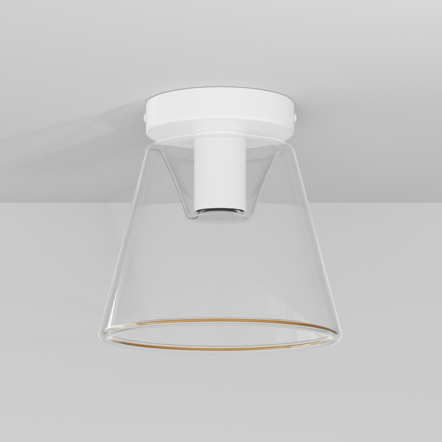 Fermaluce wall lamp Matt white with G01 bulb