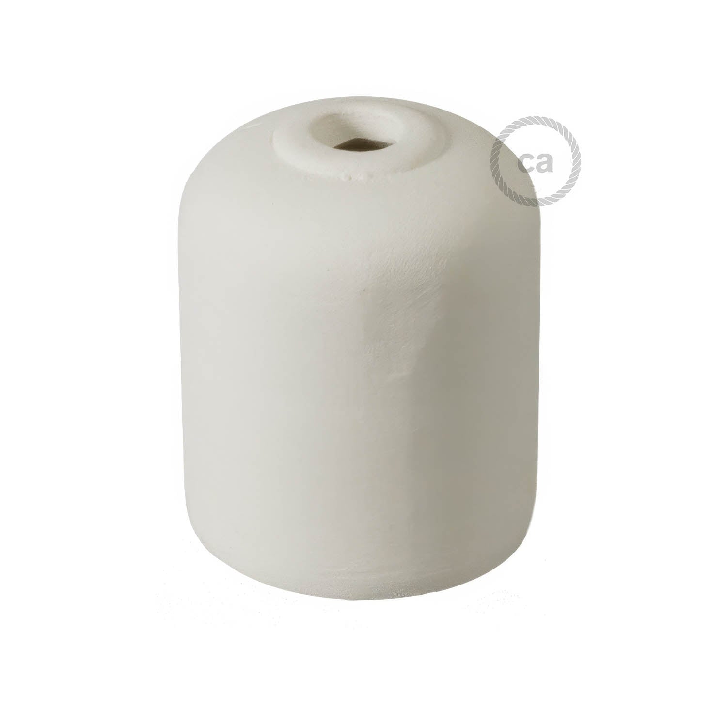 Handmade Ceramic E26 light bulb socket kit - Cookie