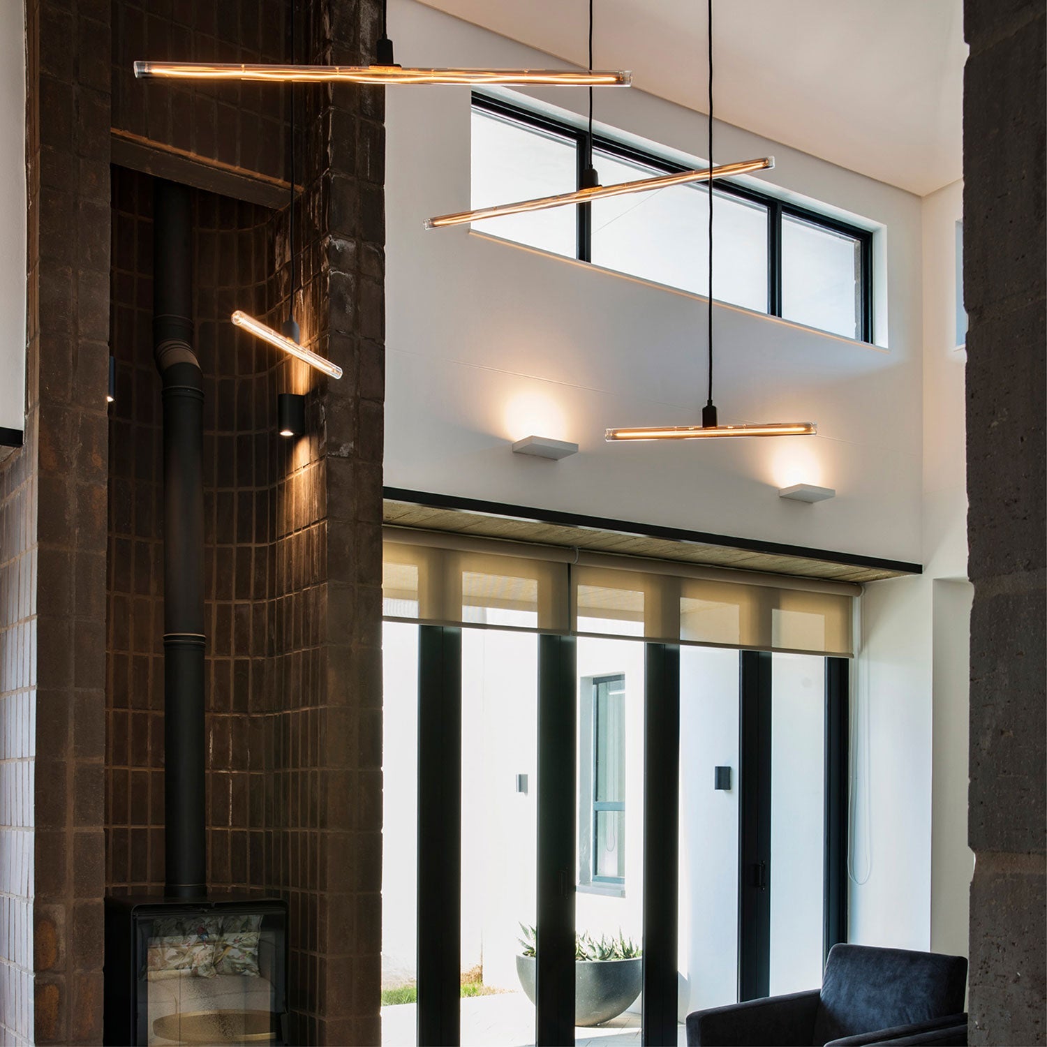 Kit portalampada esse14 per lampade a sospensione con attacco S14d - Neutro