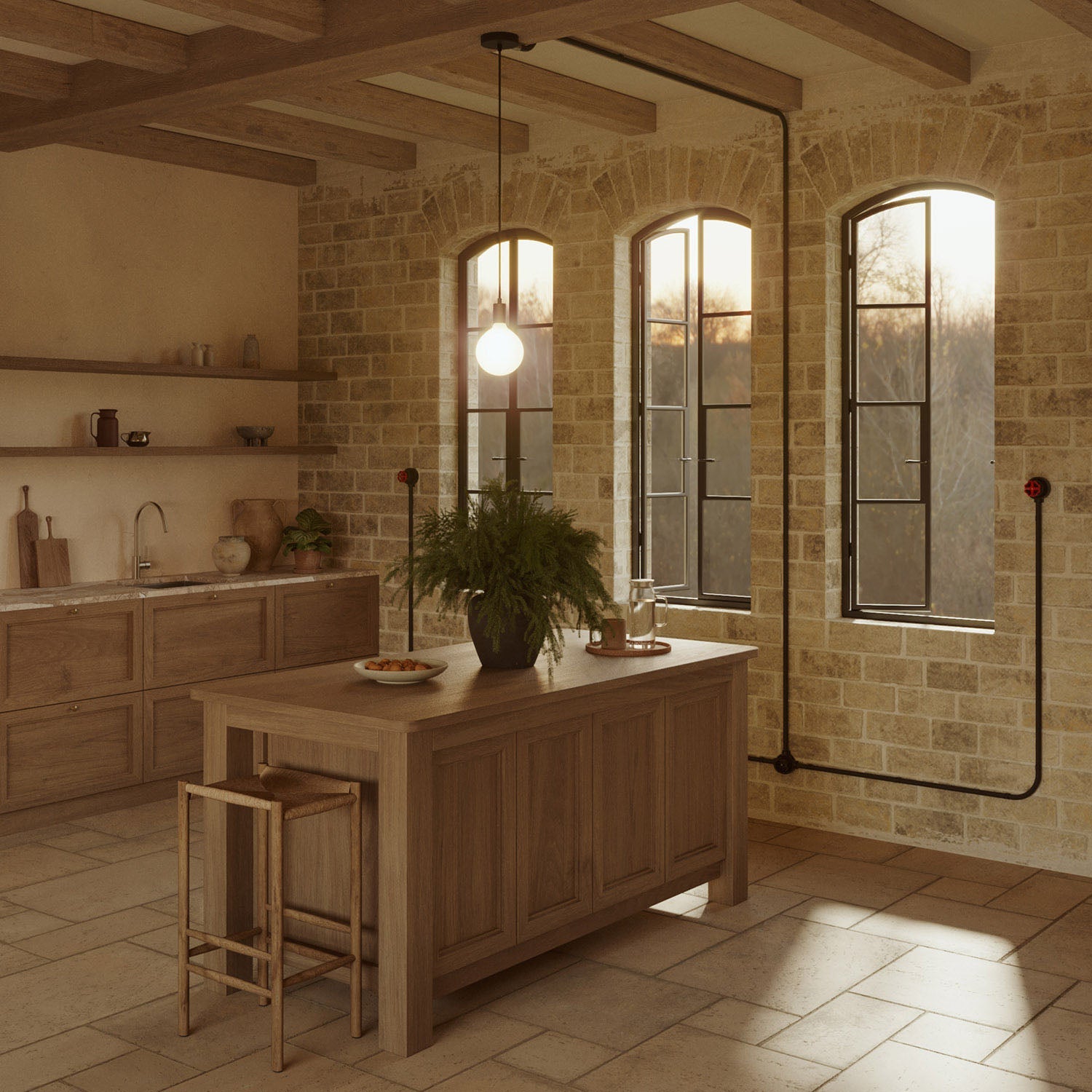 Kit presa bipasso italiana 10/16A da parete e base per Creative-Tubes in porcellana - Nero 2