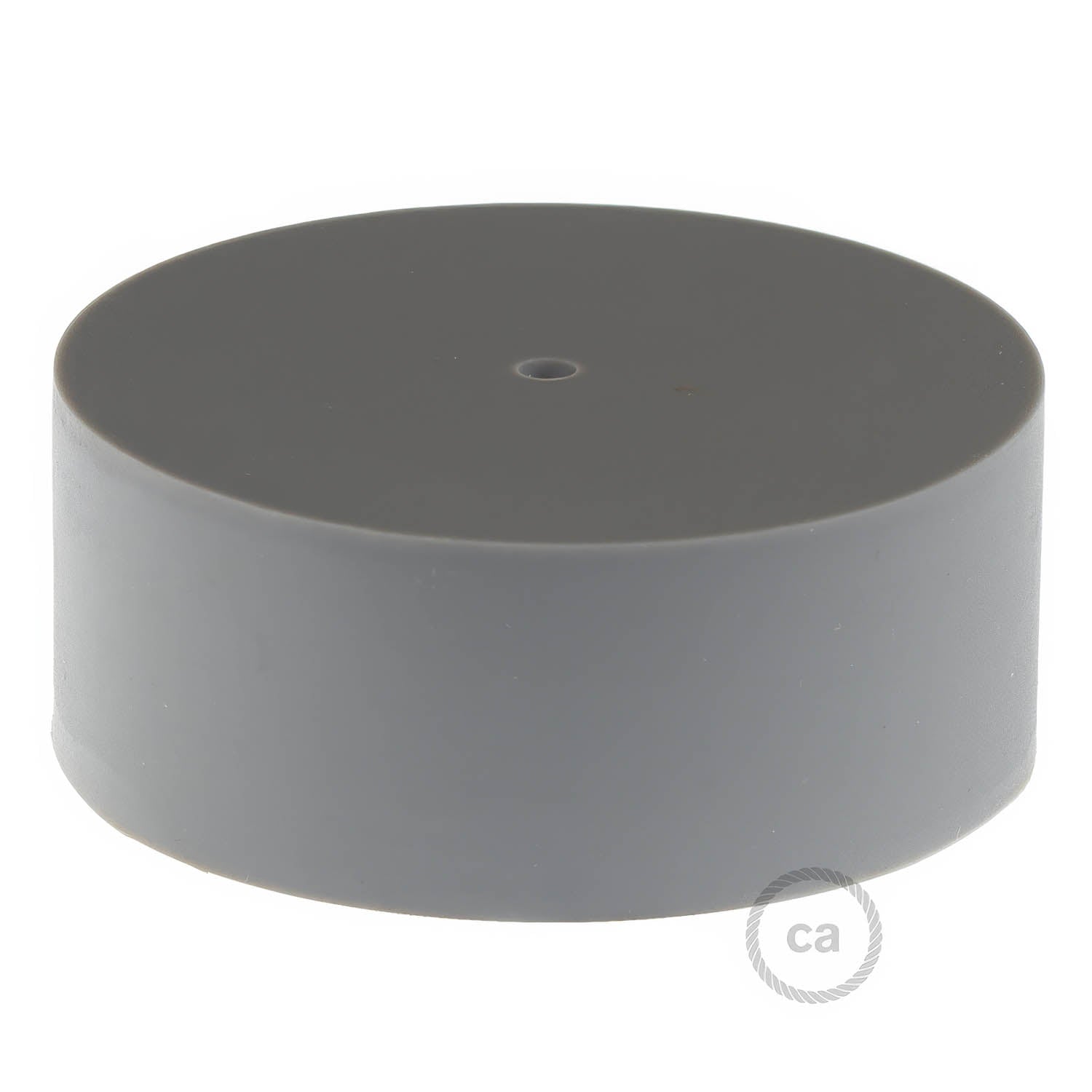 Kit rosone cilindrico in silicone - Grigio - Creative Cables