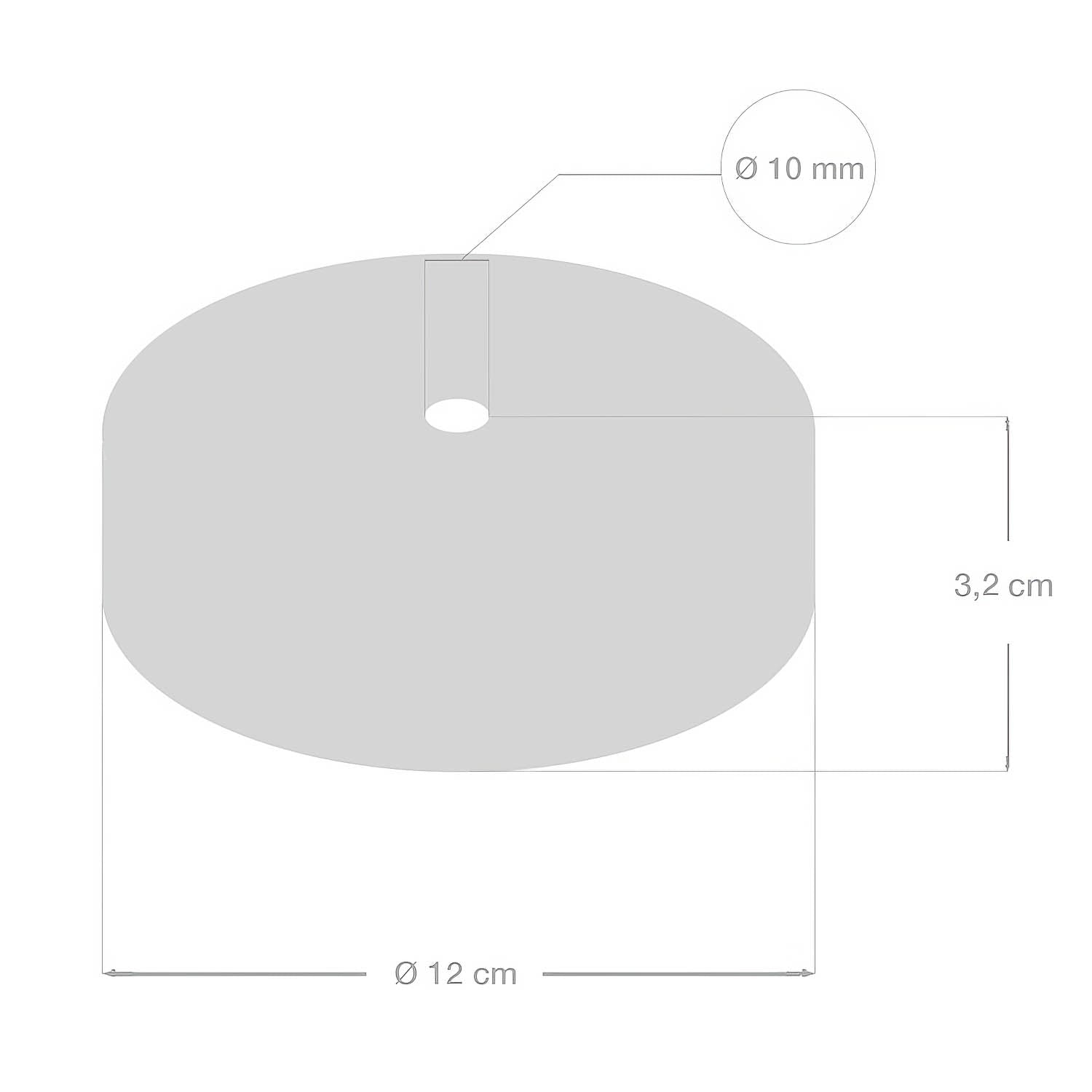 Kit rosone in legno - Neutro