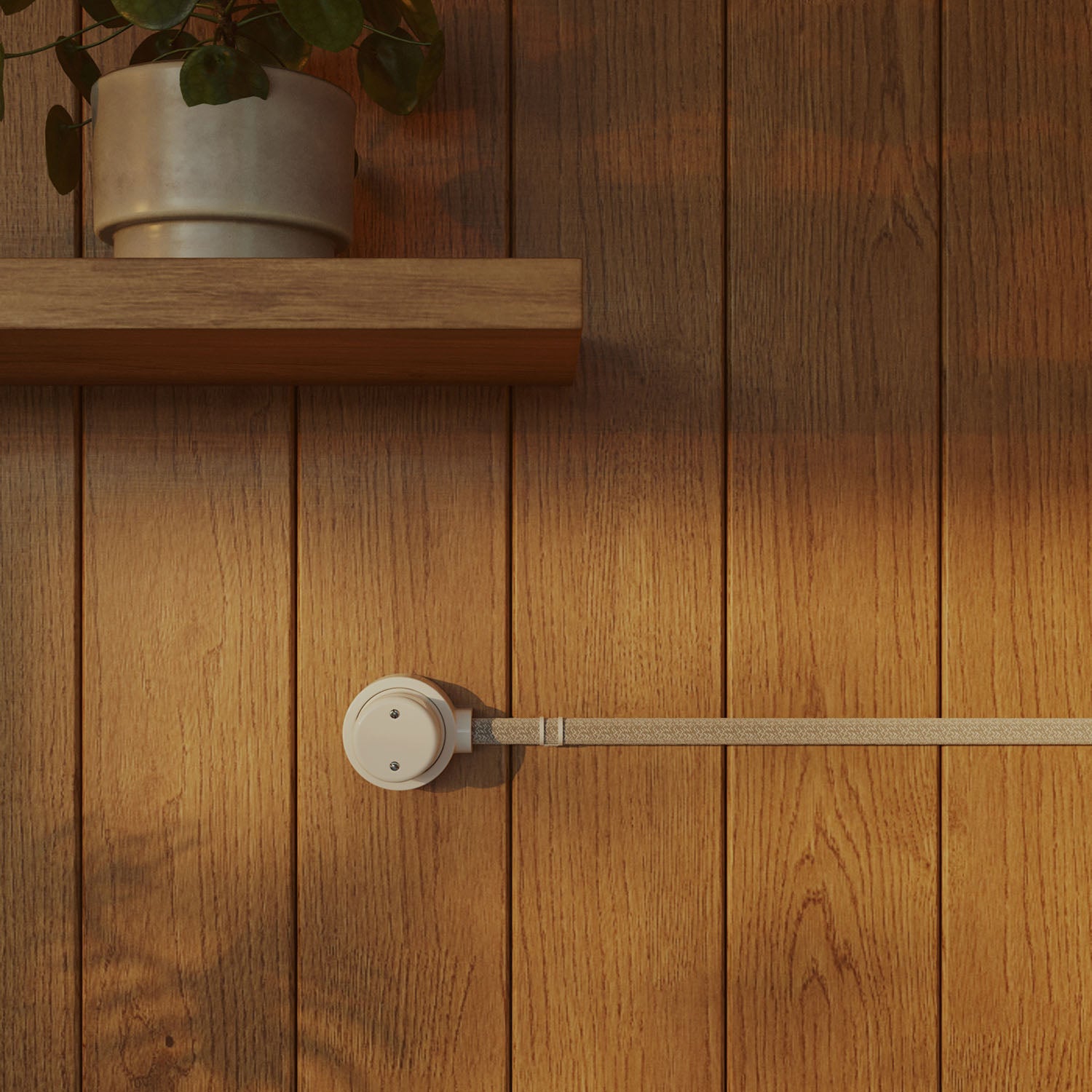 Kit scatola di derivazione e base per Creative-Tubes in porcellana - Bianco 1