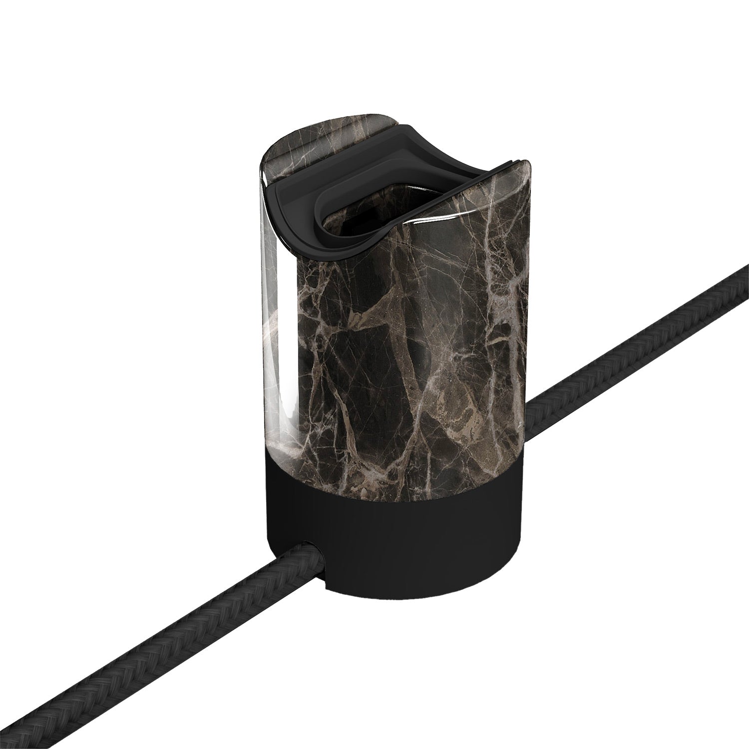 Kit Spostaluce esse14 con portalampada S14d - Effetto Brown marble - Creative Cables