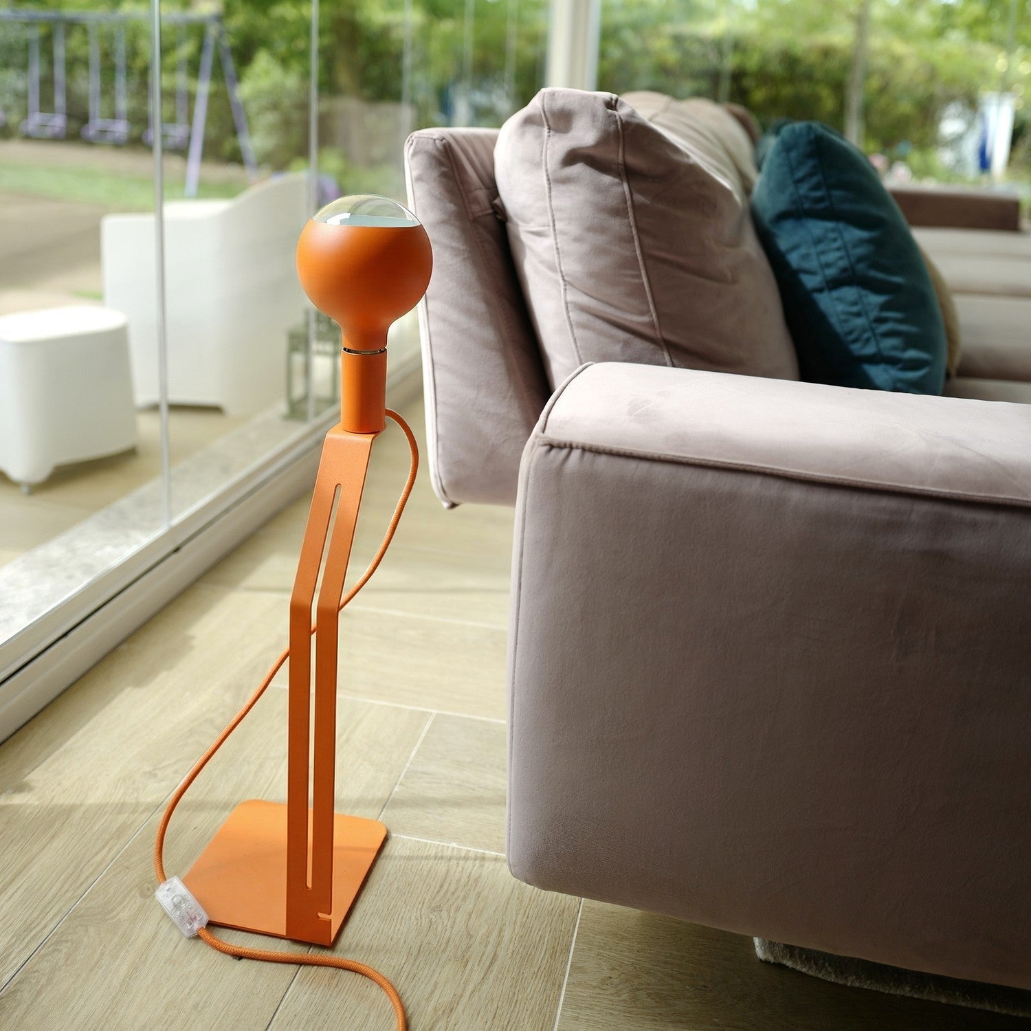 Koso Lucia - Lampada da tavolo - Arancione - Creative Cables