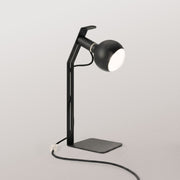 Koso Lucia - Lampada da tavolo con spina UK - Nero
