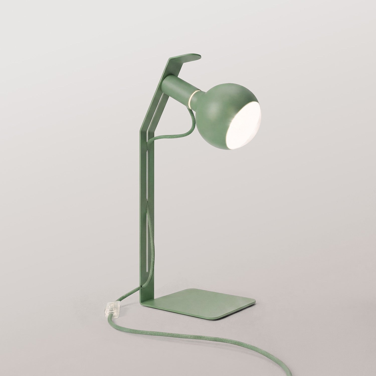 Koso Lucia - Lampada da tavolo con spina UK - Verde