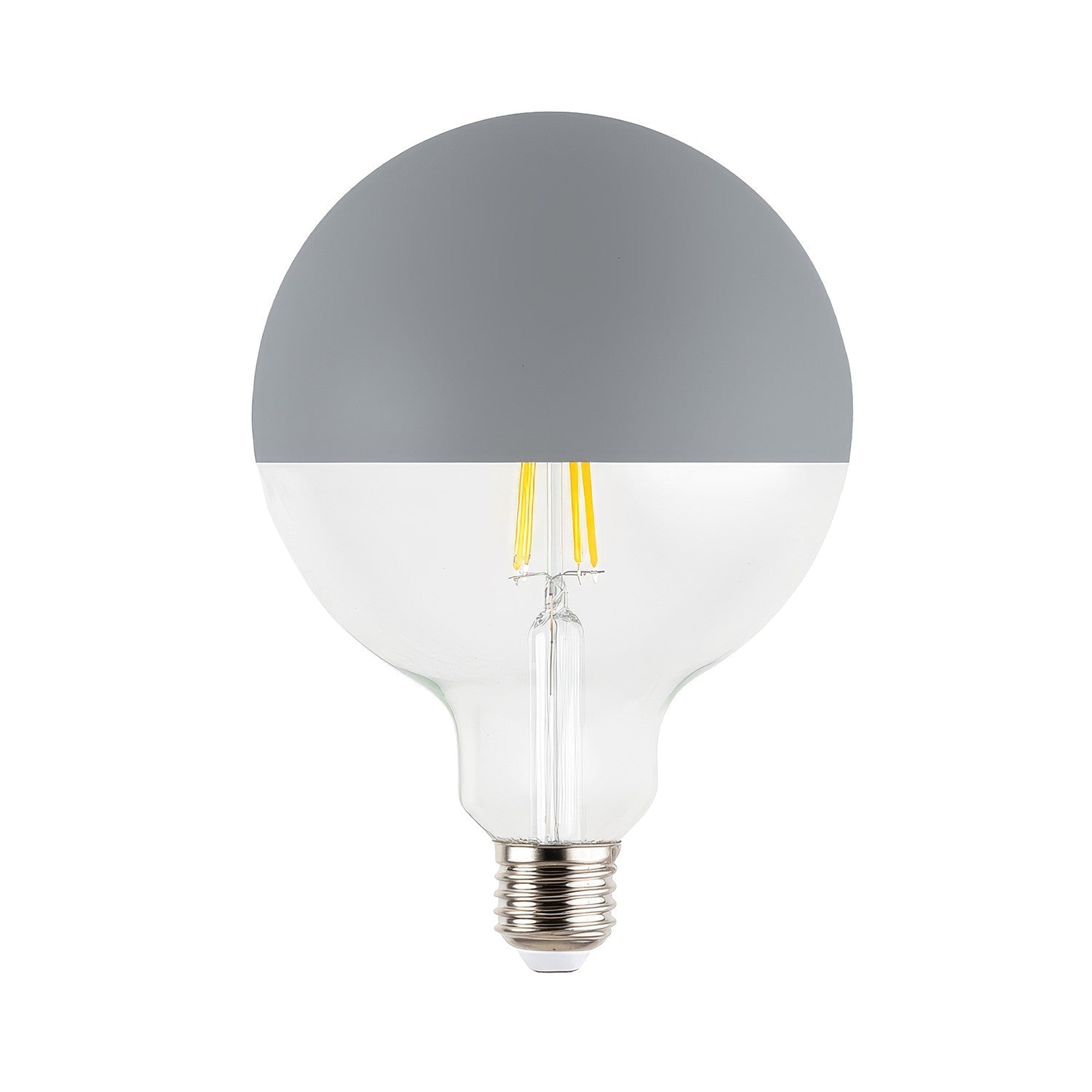Lampadina LED Maria G125 4,8W 806Lm E27 2700K Dimmerabile - Grigio