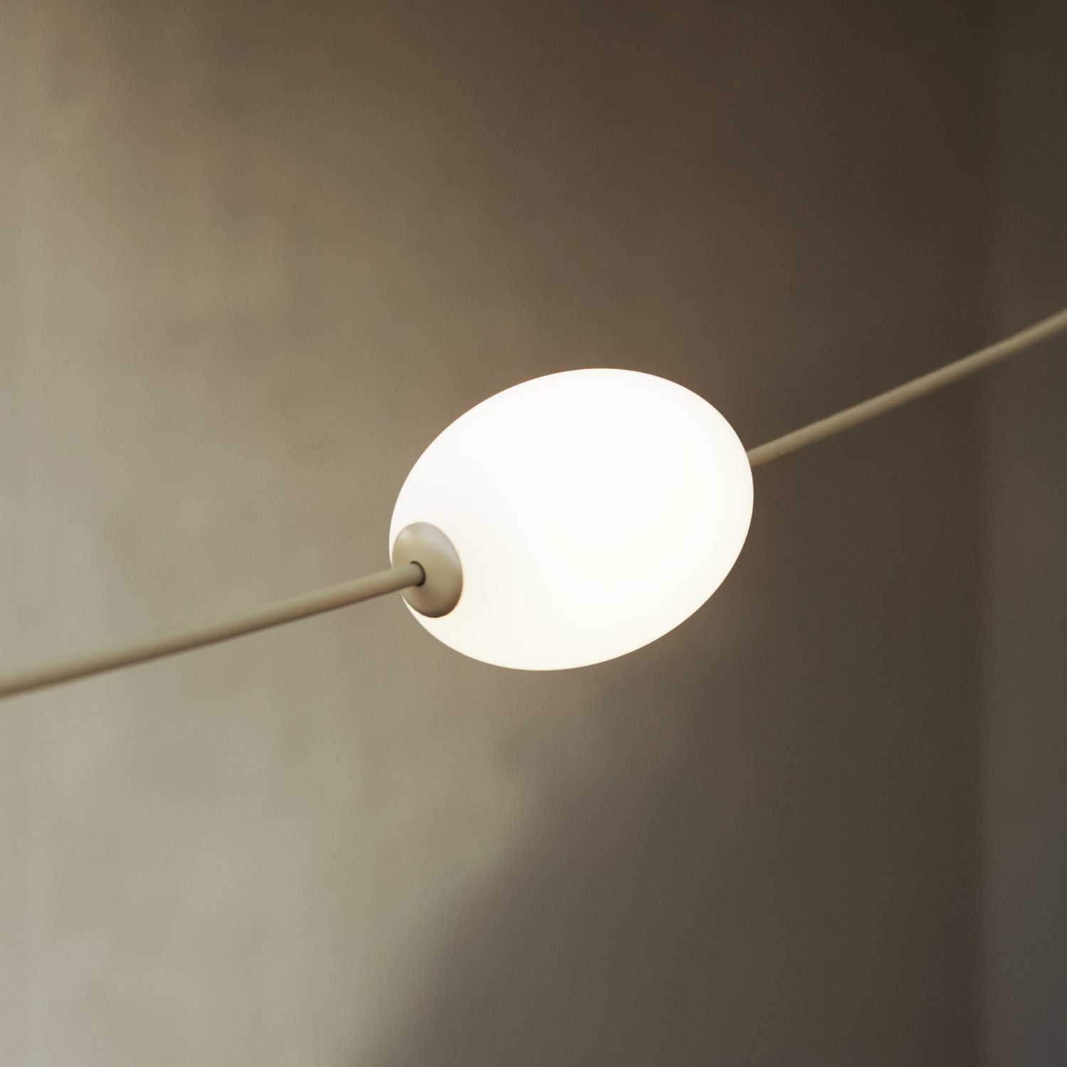 Outdoor 3-Light String Light for wet locations Olive Green, Power supply with US plug - Marina3