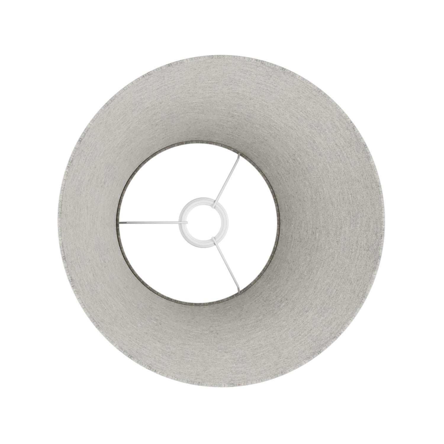 Paralume Impero M per sospensione con attacco E27 - Made in Italy - Lana Grigio Chiaro