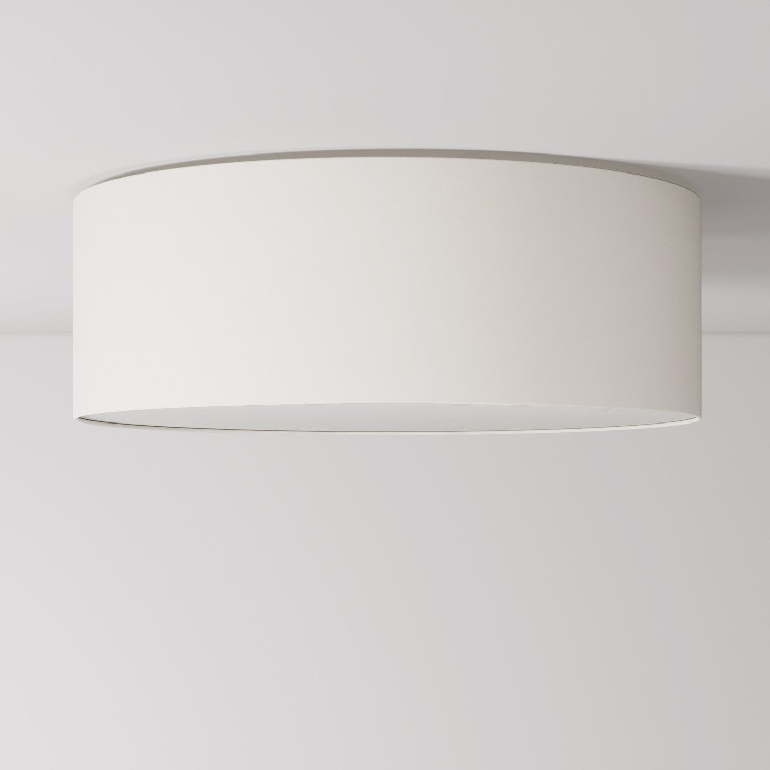 Plafoniera in tessuto Large Arenal sabbia - Made in Italy - Creative Cables