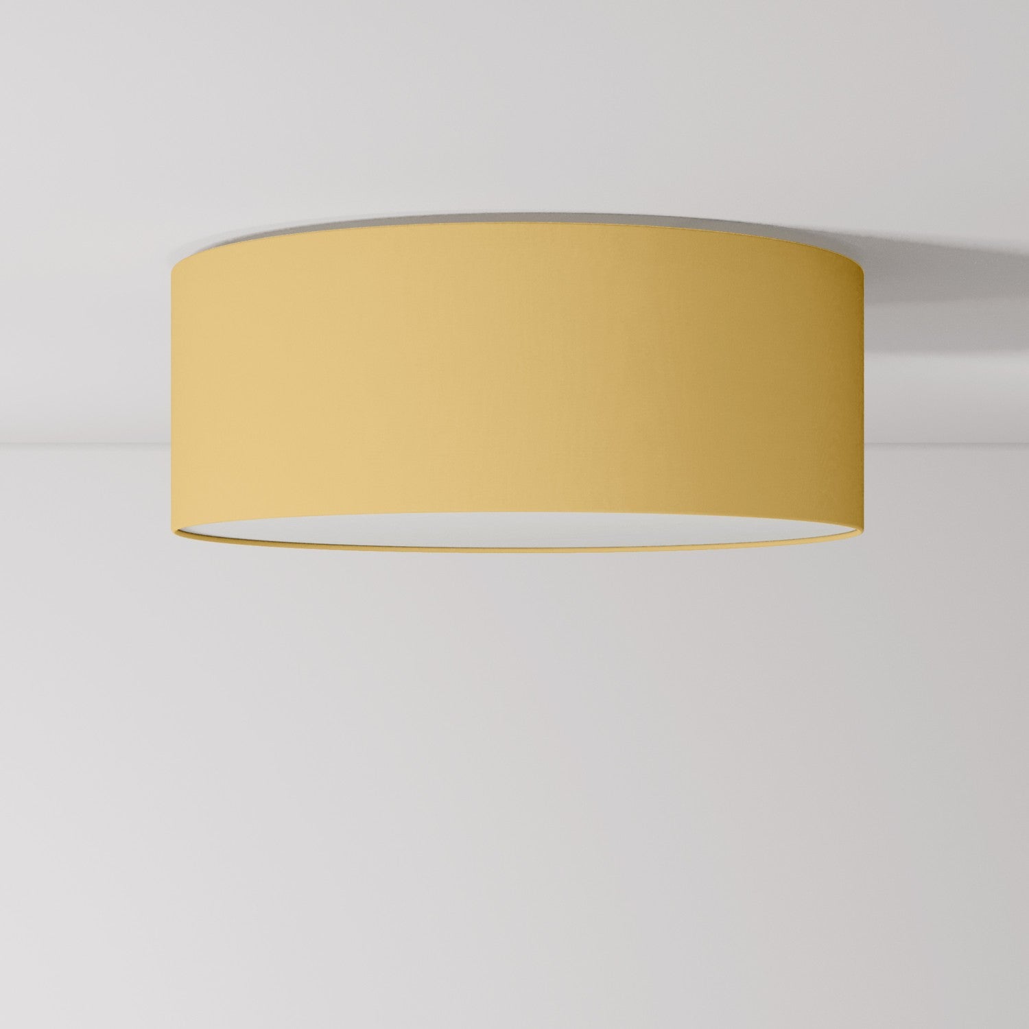 Plafoniera in tessuto Medium Slim - Made in Italy - Arenal Oro - Creative Cables